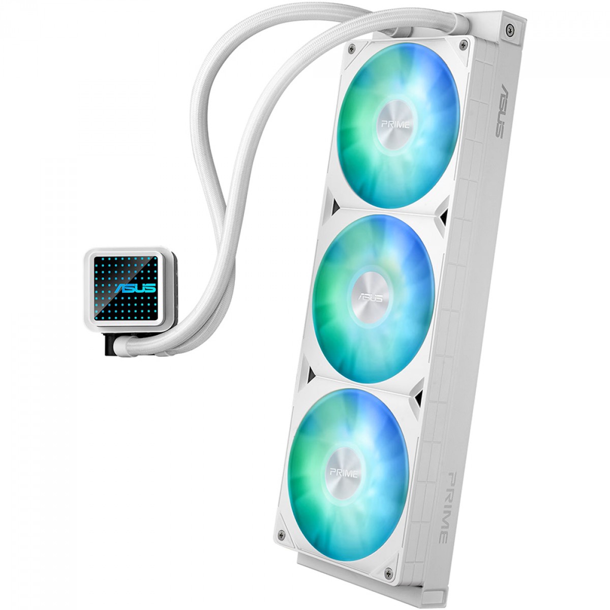 Water Cooler Asus Prime LC 360 ARGB, 360mm, Intel/AMD, Branco, 90RC0102-B0UAY0
