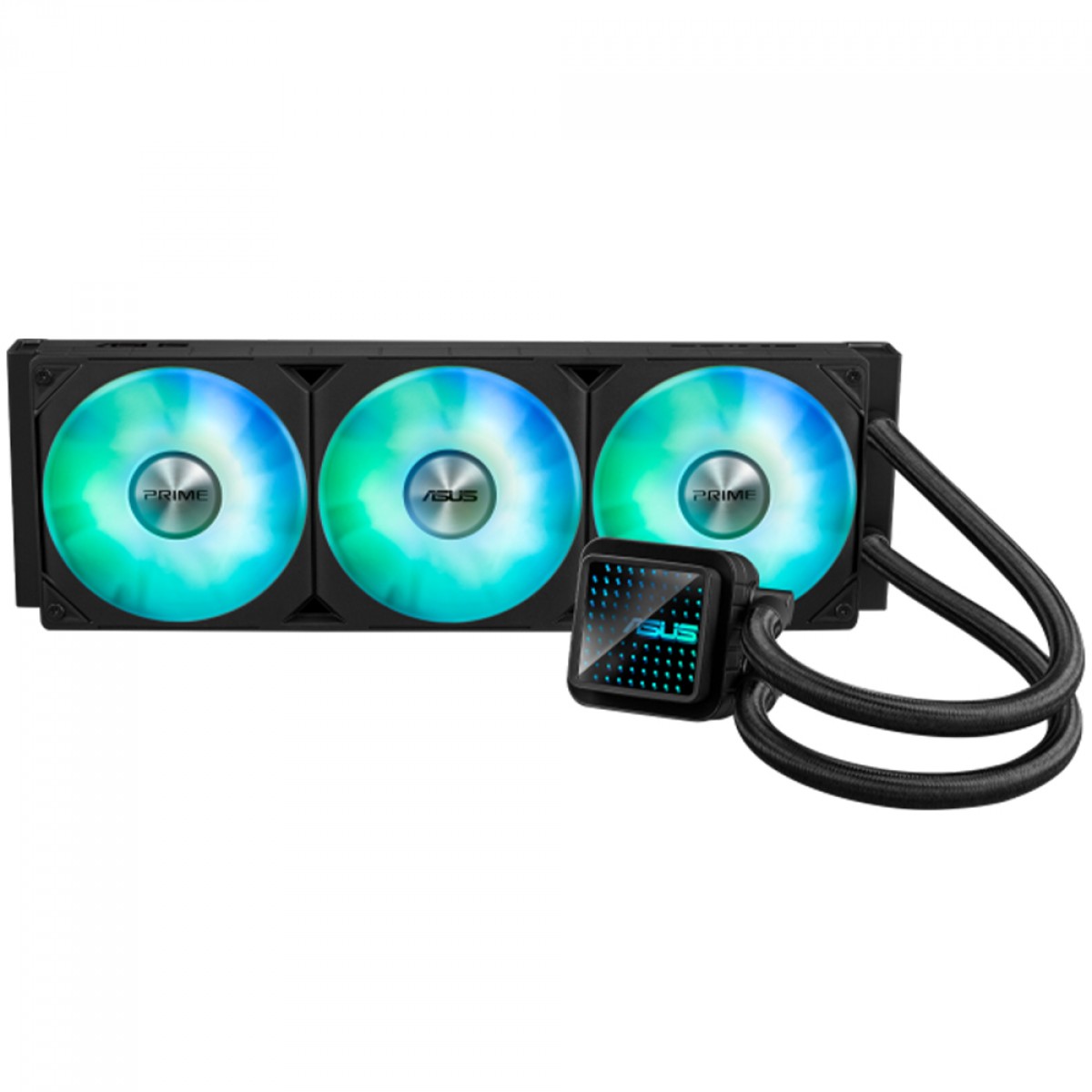 Water Cooler Asus Prime LC 360 ARGB, 360mm, Intel/AMD, Preto, 90RC0101-B0UAY0
