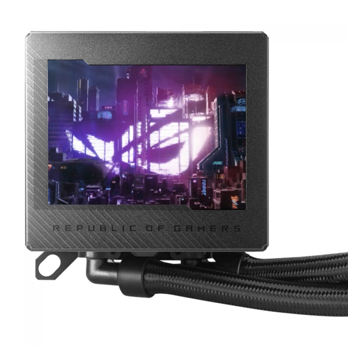 Water Cooler Asus Rog Ryujin III, 360mm, ARGB, Display LCD, Intel-AMD, Black, 90RC00L1-M0UAY0