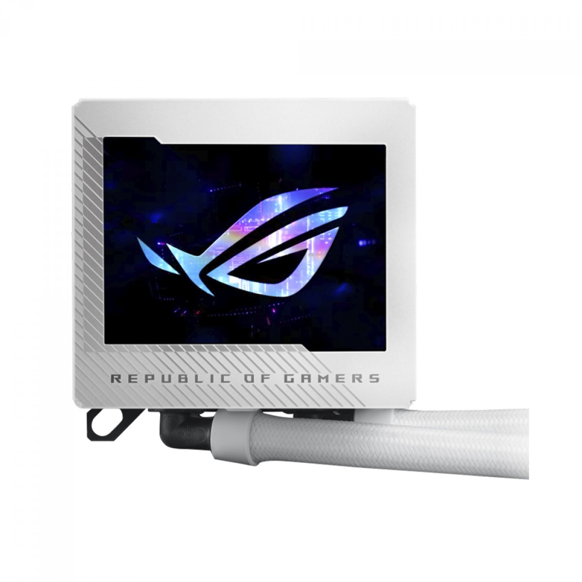 Water Cooler Asus Rog Ryujin III, 360mm, ARGB, Display LCD, Intel-AMD, White, 90RC00L2-M0UAY0