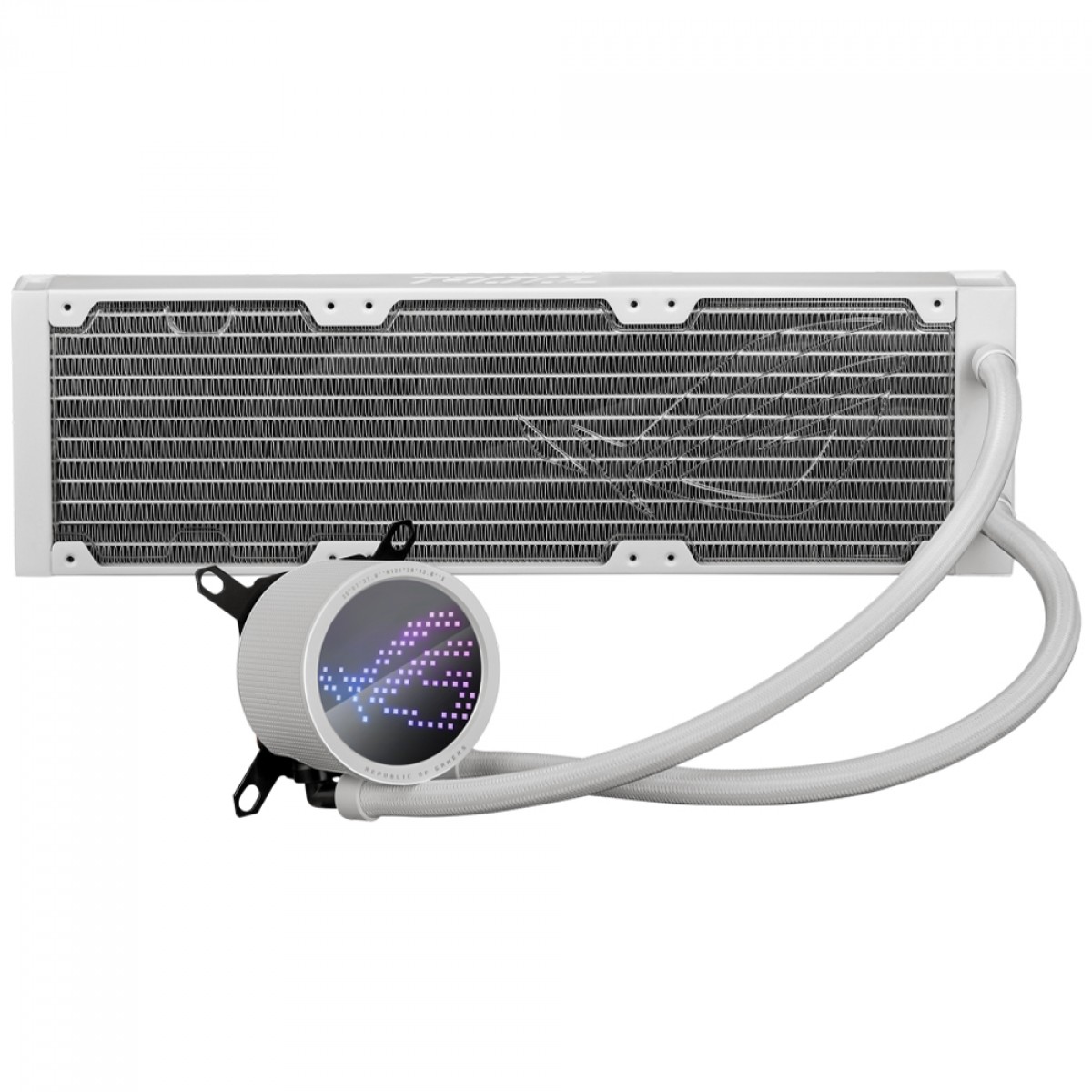 Water Cooler Asus Rog Ryuo III, 360mm, ARGB, Intel-AMD, White, 90RC00I2-M0UAY0