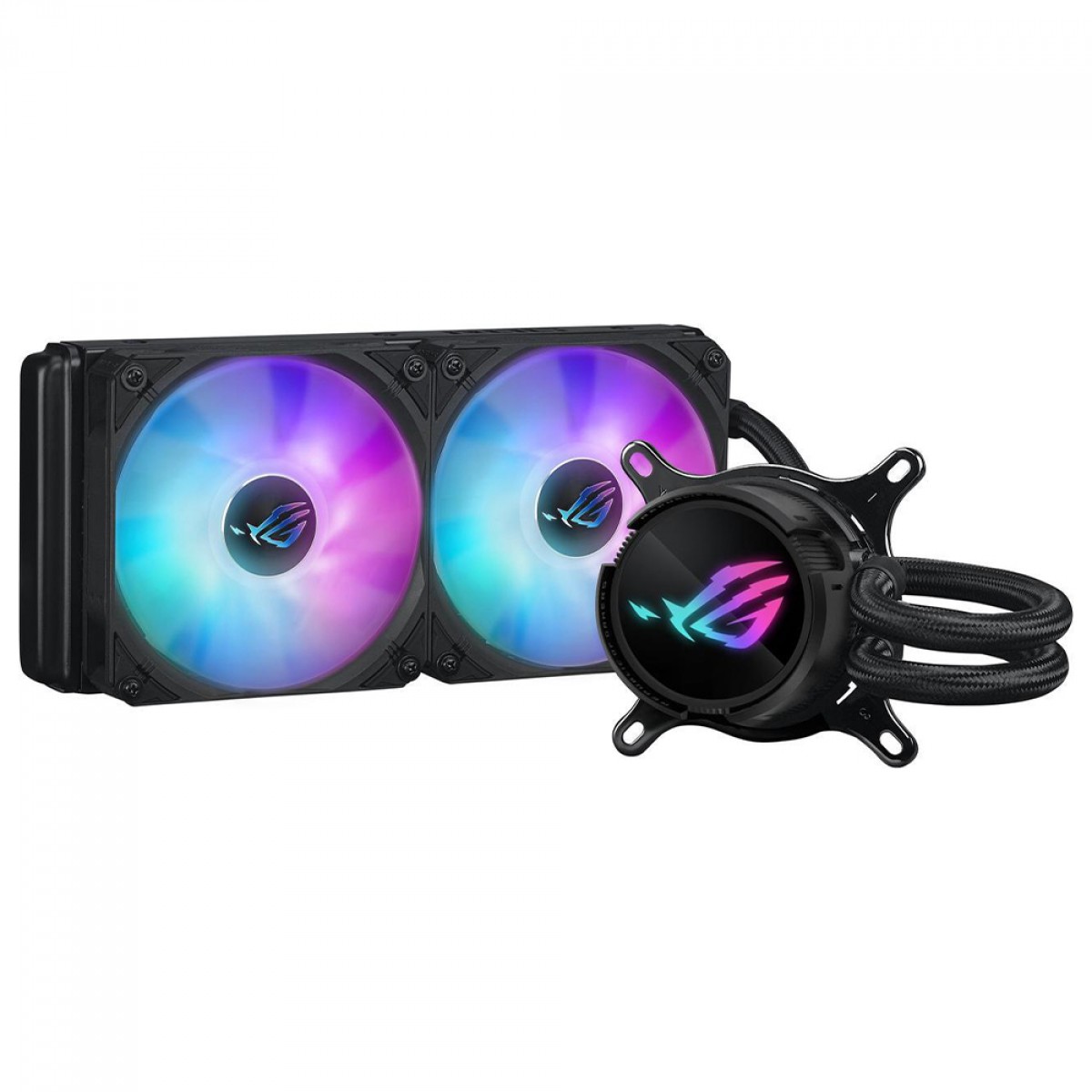 Water Cooler Asus Rog Strix LC III, 240mm, ARGB, Intel-AMD, Black, 90RC00S1-M0UAY0