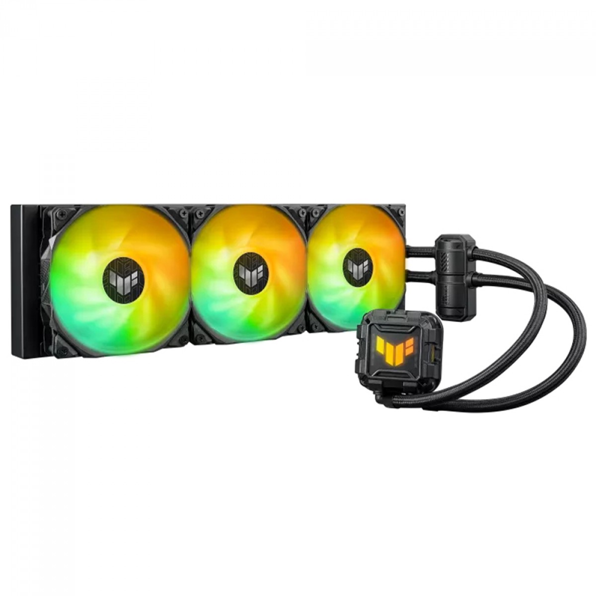 Water Cooler Asus TUF Gaming LC II, 360mm, ARGB, Intel-AMD, Black, 90RC00M1-M0UAY0