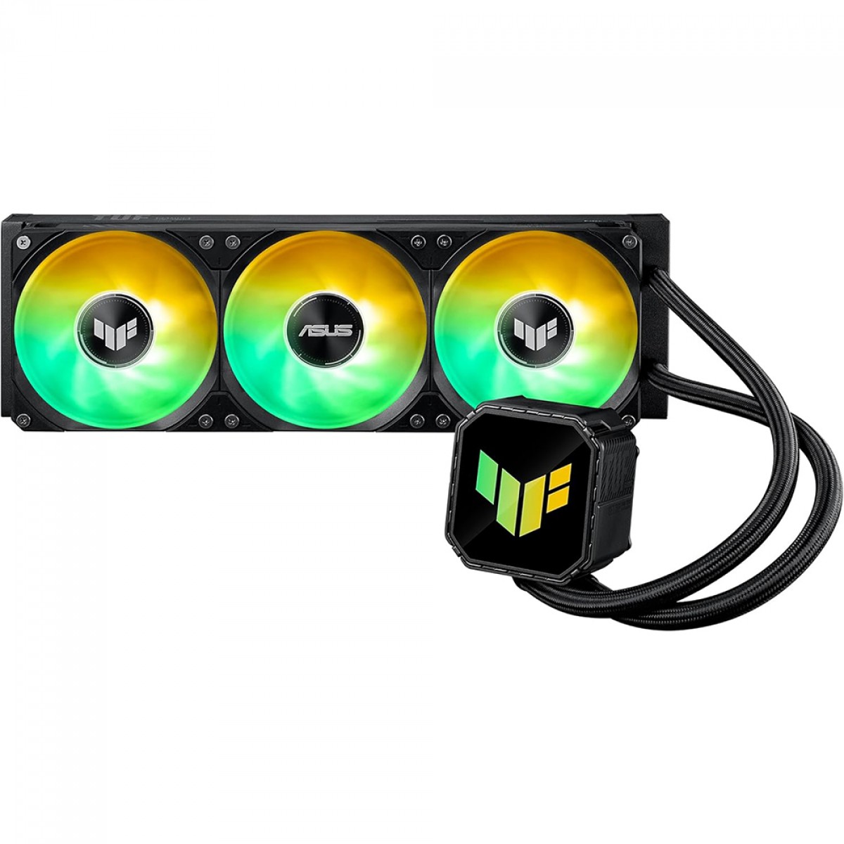 Water Cooler Asus TUF Gaming LC III, 360mm, ARGB, Intel-AMD, Preto, 90RC0191-B0AAY0