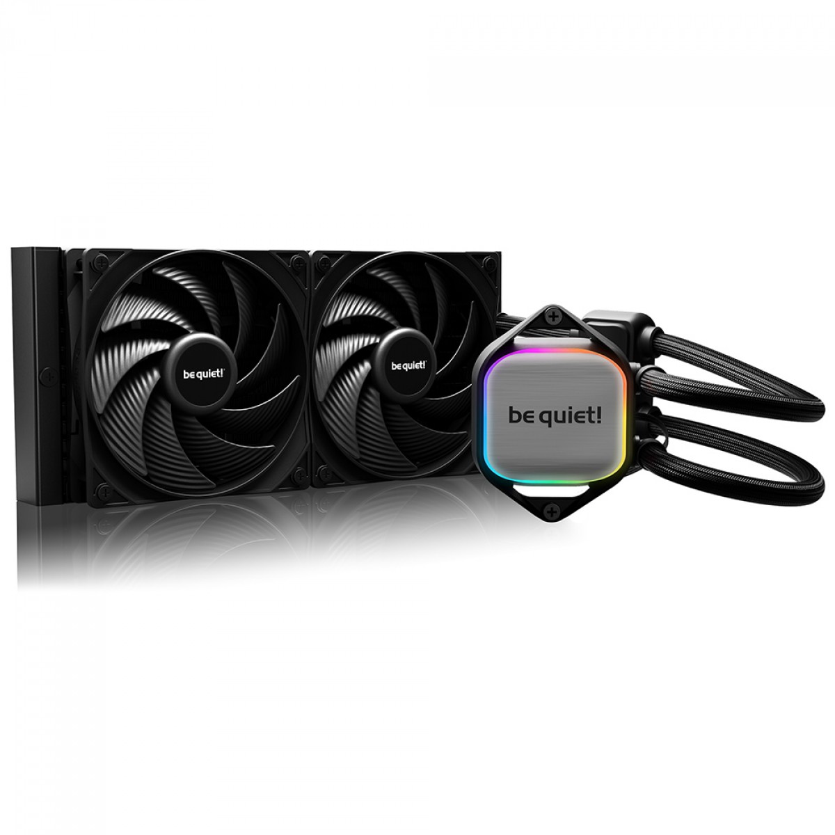Water Cooler Be Quiet Pure Loop 2, 240mm, ARGB, PWM, Intel/AMD, Preto, BW017