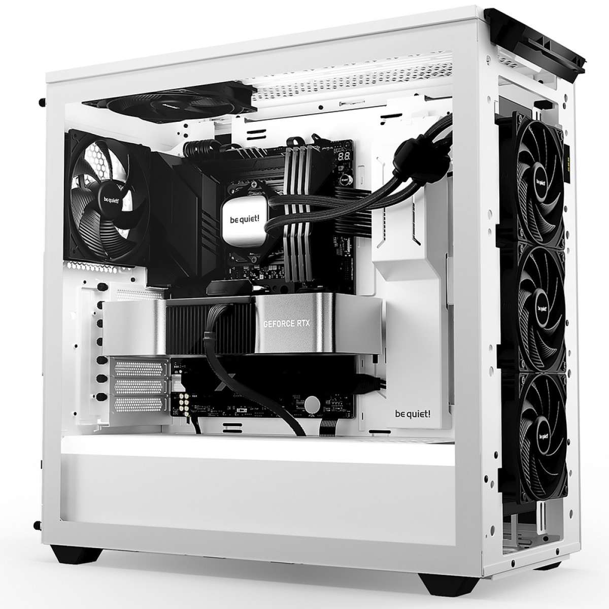 Water Cooler Be Quiet Pure Loop 2, 360mm, ARGB, PWM, Intel/AMD, Preto, BW019