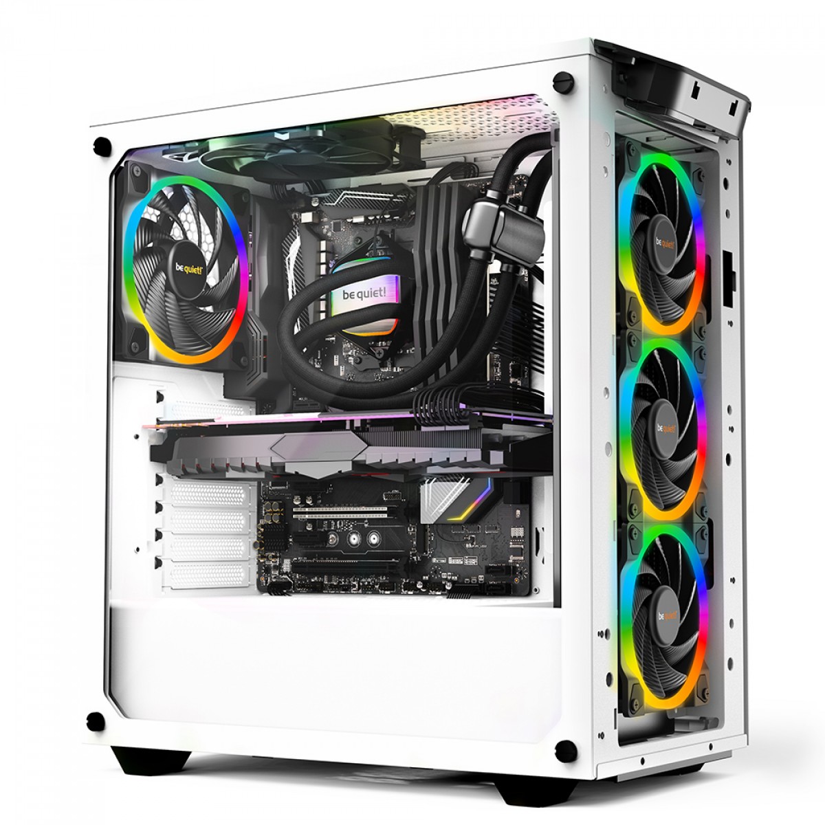 Water Cooler Be Quiet Pure Loop 2 FX, 360mm, ARGB, PWM, Intel/AMD, Preto, BW015