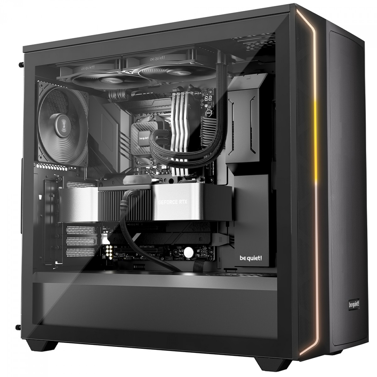 Water Cooler Be Quiet Pure Loop 3, 240mm, PWM, Intel/AMD, Preto, BW027US