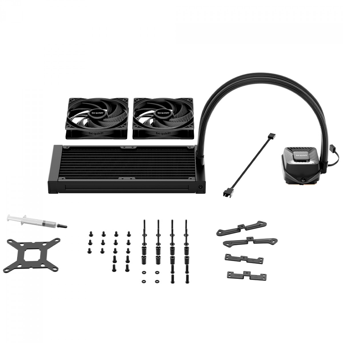 Water Cooler Be Quiet Pure Loop 3, 240mm, PWM, Intel/AMD, Preto, BW027US