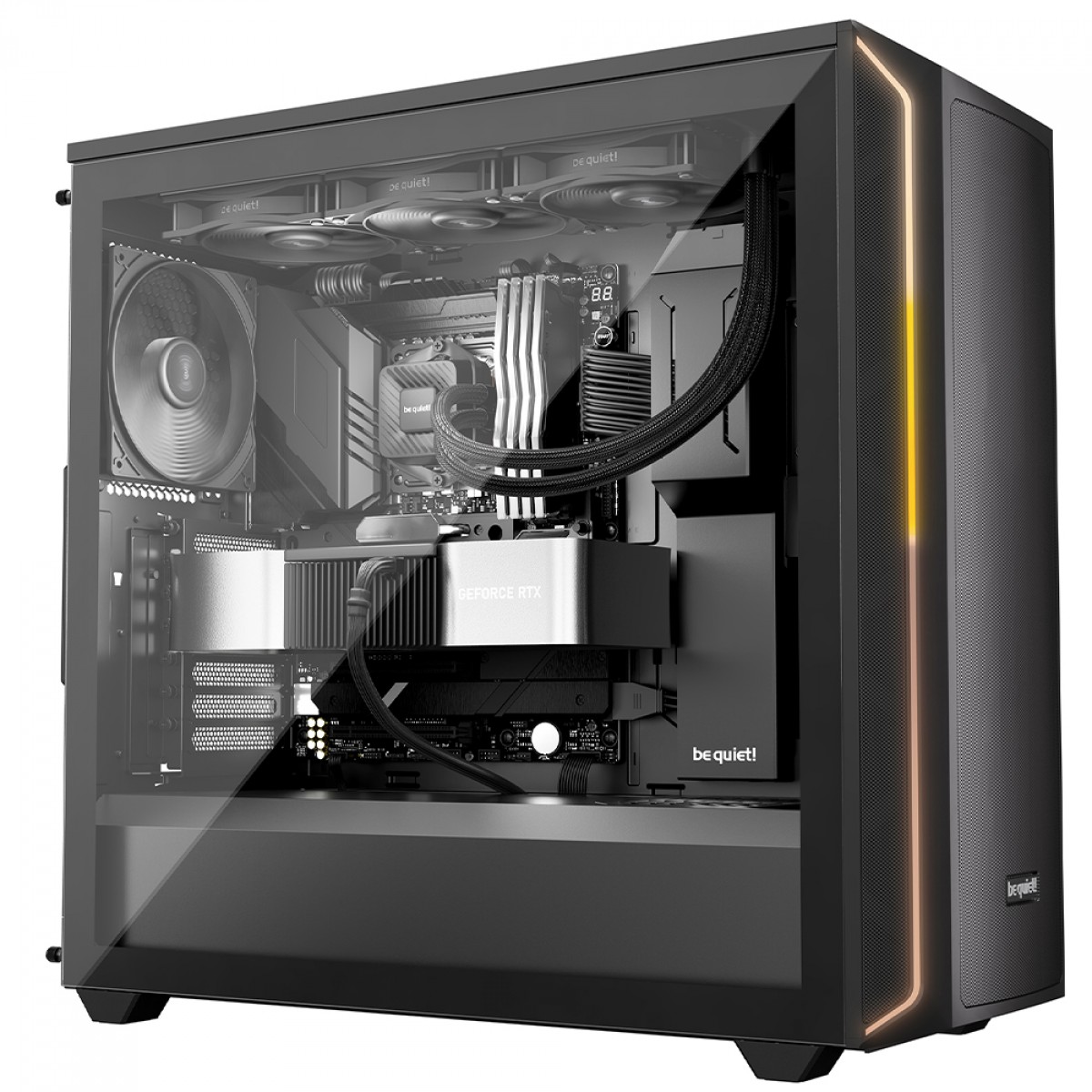 Water Cooler Be Quiet Pure Loop 3, 360mm, PWM, Intel/AMD, Preto, BW029US