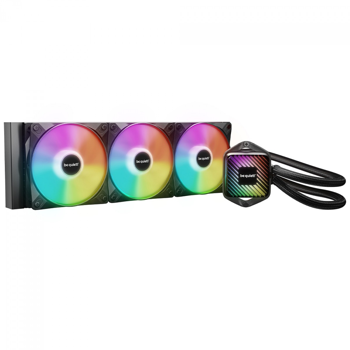 Water Cooler Be Quiet Pure Loop 3 LX, ARGB, 360mm, PWM, Intel/AMD, Preto, BW031US