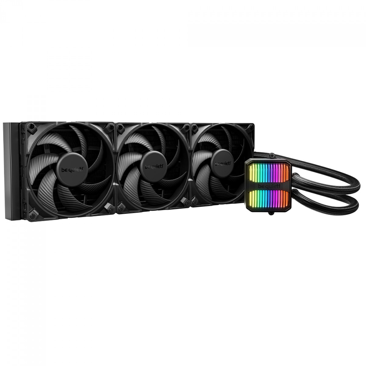 Water Cooler Be Quiet Silent Loop 3, ARGB, 420mm, PWM, Intel/AMD, Preto, BW026