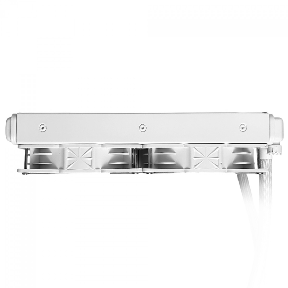 Water Cooler BRX Frost White CAF106, RGB, 240mm, PWM, Intel-AMD, Branco