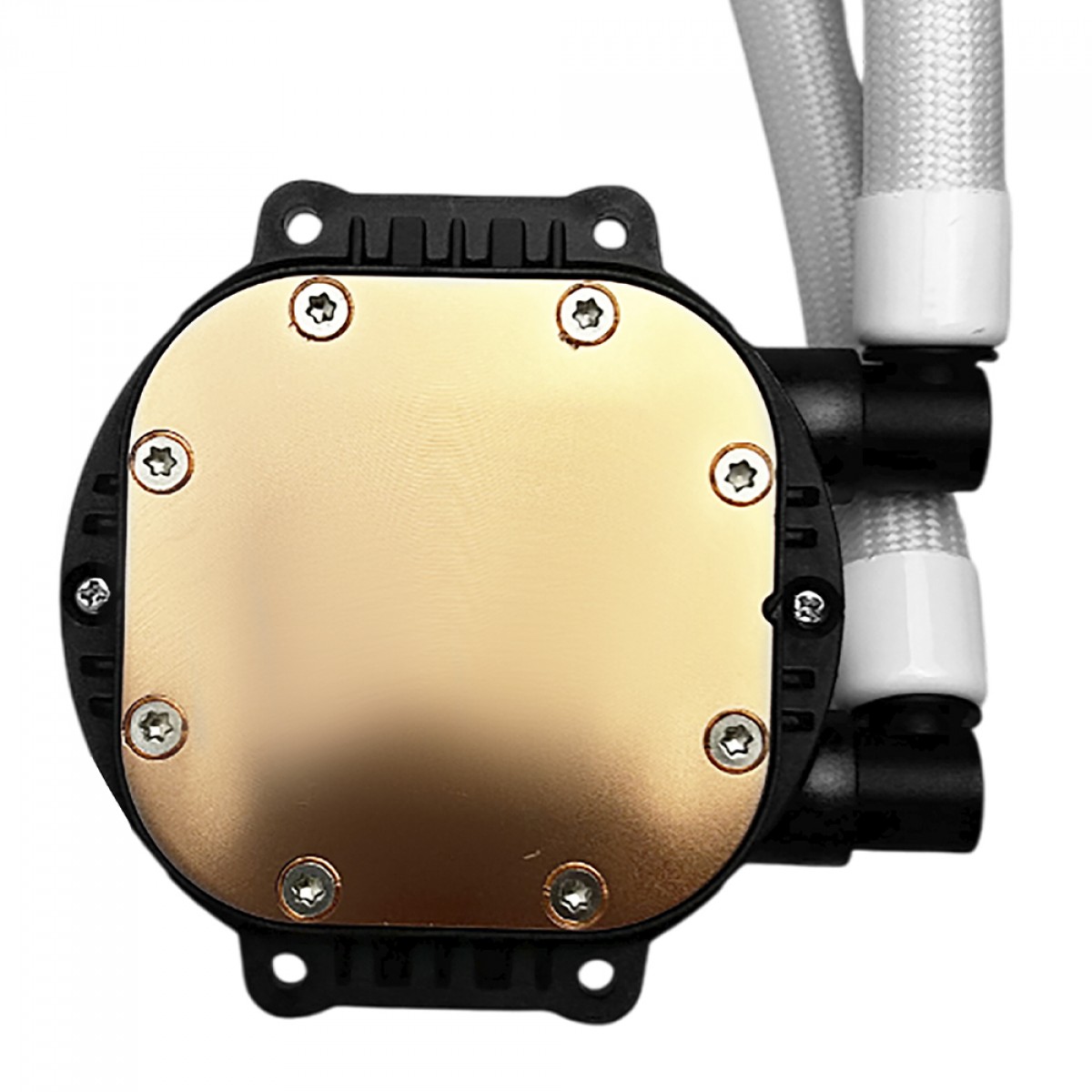 Water Cooler BRX Frost White CAF106, RGB, 240mm, PWM, Intel-AMD, Branco