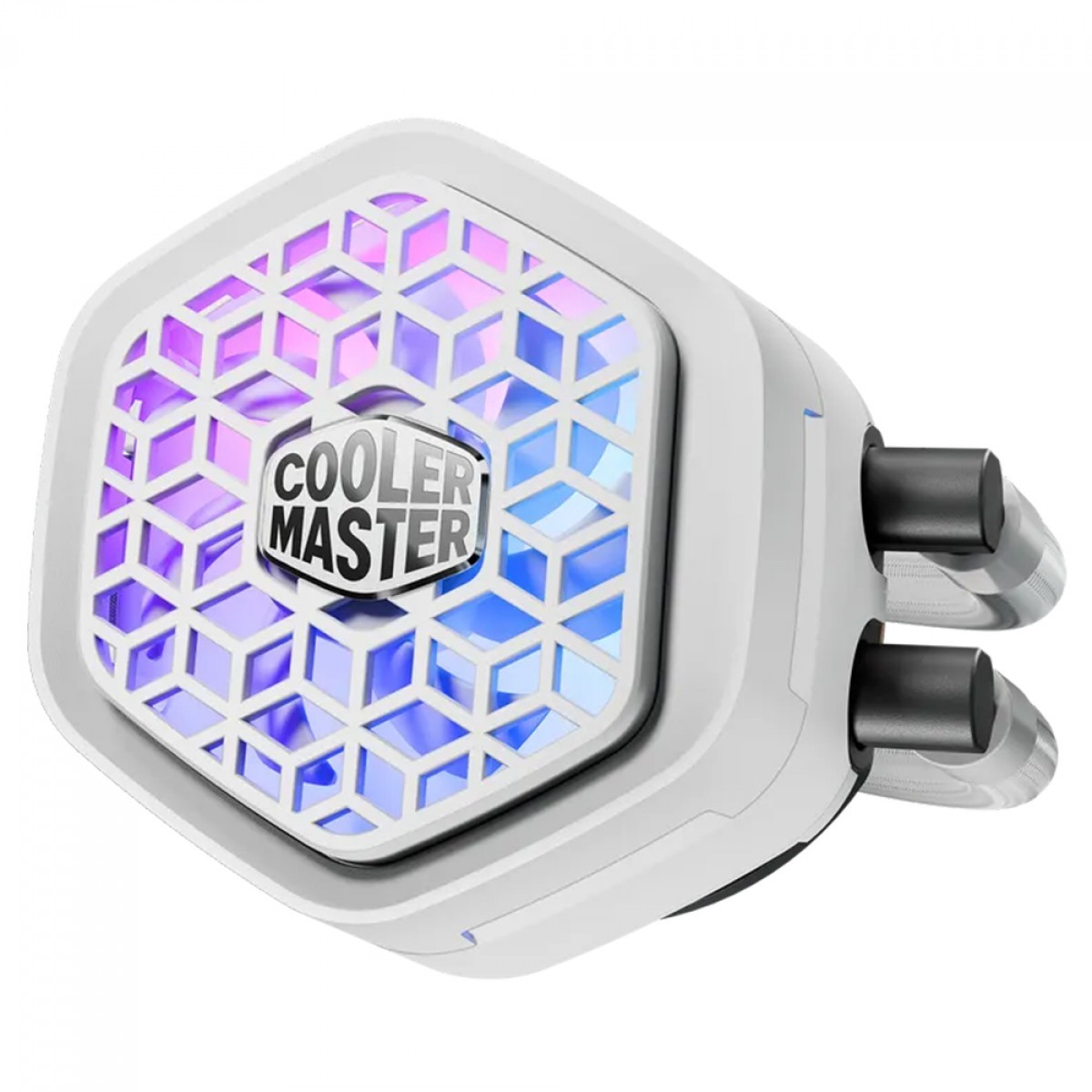 Water Cooler Cooler Master MasterLiquid 240 Atmos II VRM Fan, ARGB, 240mm, Intel-AMD, Branco, MLX-D24M-A25SZ-VW