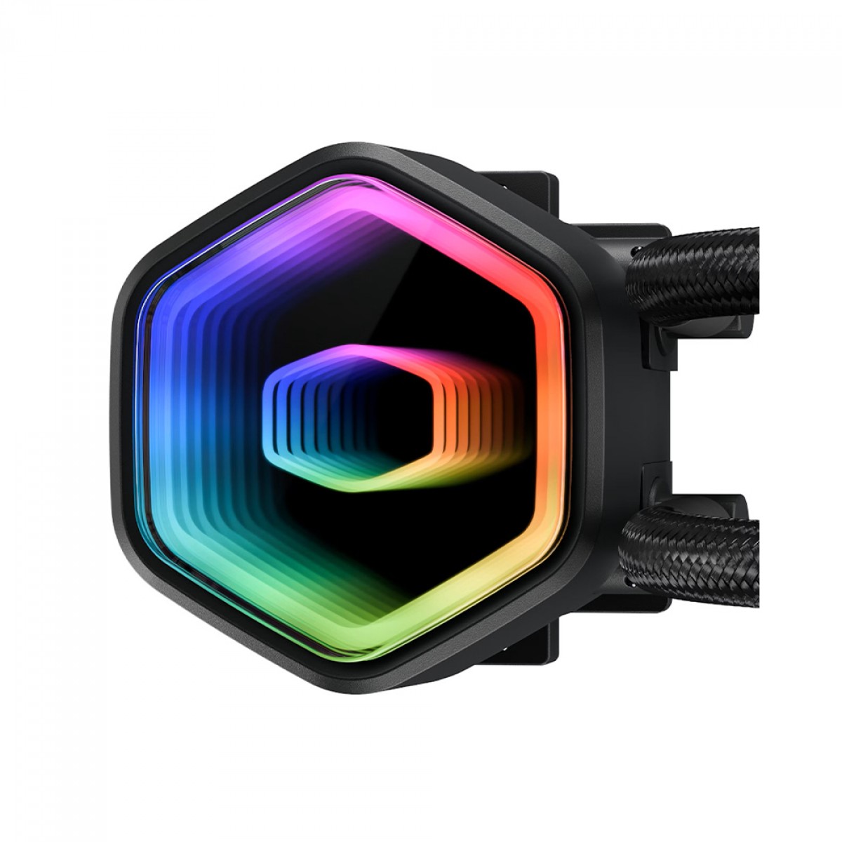 Water Cooler Cooler Master MasterLiquid 240 Core II, ARGB, 240mm, Intel-AMD, Black, MLW-D24M-A18PA-R1