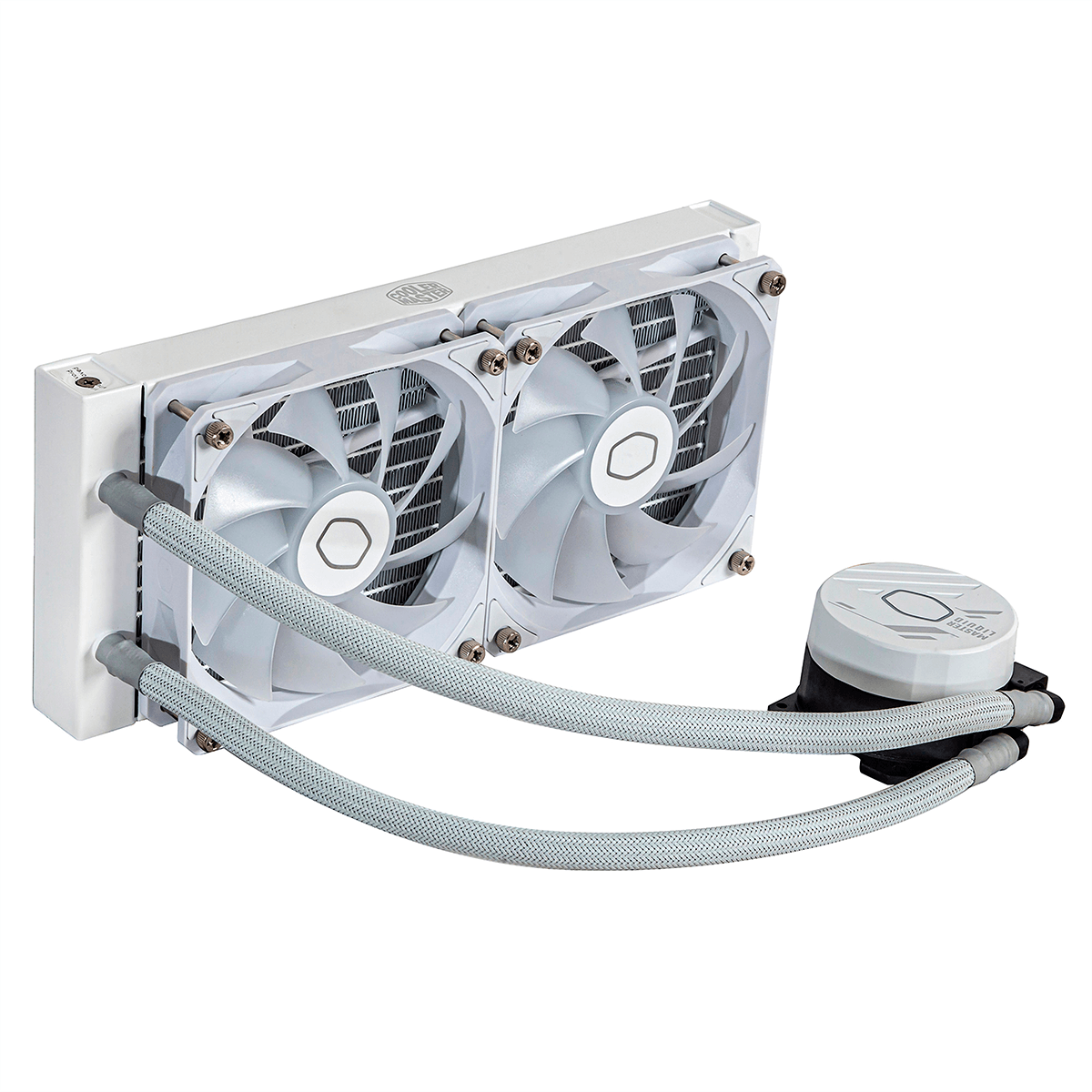 Water Cooler Cooler Master Masterliquid 240L CORE, 240mm, Intel-AMD, ARGB, White, MLW-D24M-A18PZ-RW