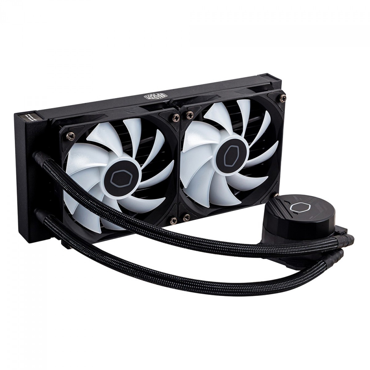Water Cooler Cooler Master MasterLiquid 240L Core ARGB, 240mm, Intel-AMD, Preto, MLW-D24M-A18PZ-R1