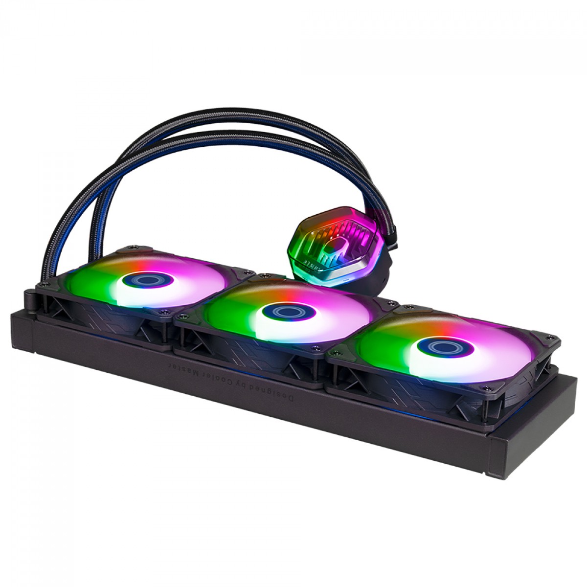 Water Cooler Cooler Master MasterLiquid 360 Atmos, ARGB, 360mm, Intel-AMD, Black, MLX-D36M-A25PZ-R1