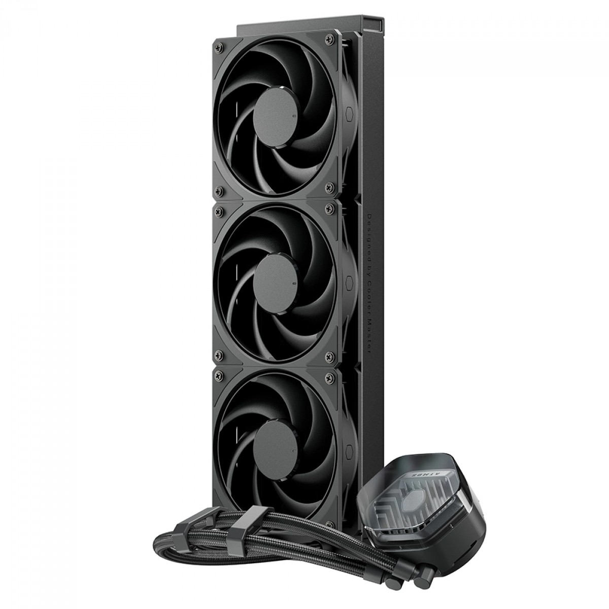 Water Cooler Cooler Master MasterLiquid 360 Atmos Stealth, 360mm, Intel-AMD, Preto, MLX-D36M-A24PK-R1