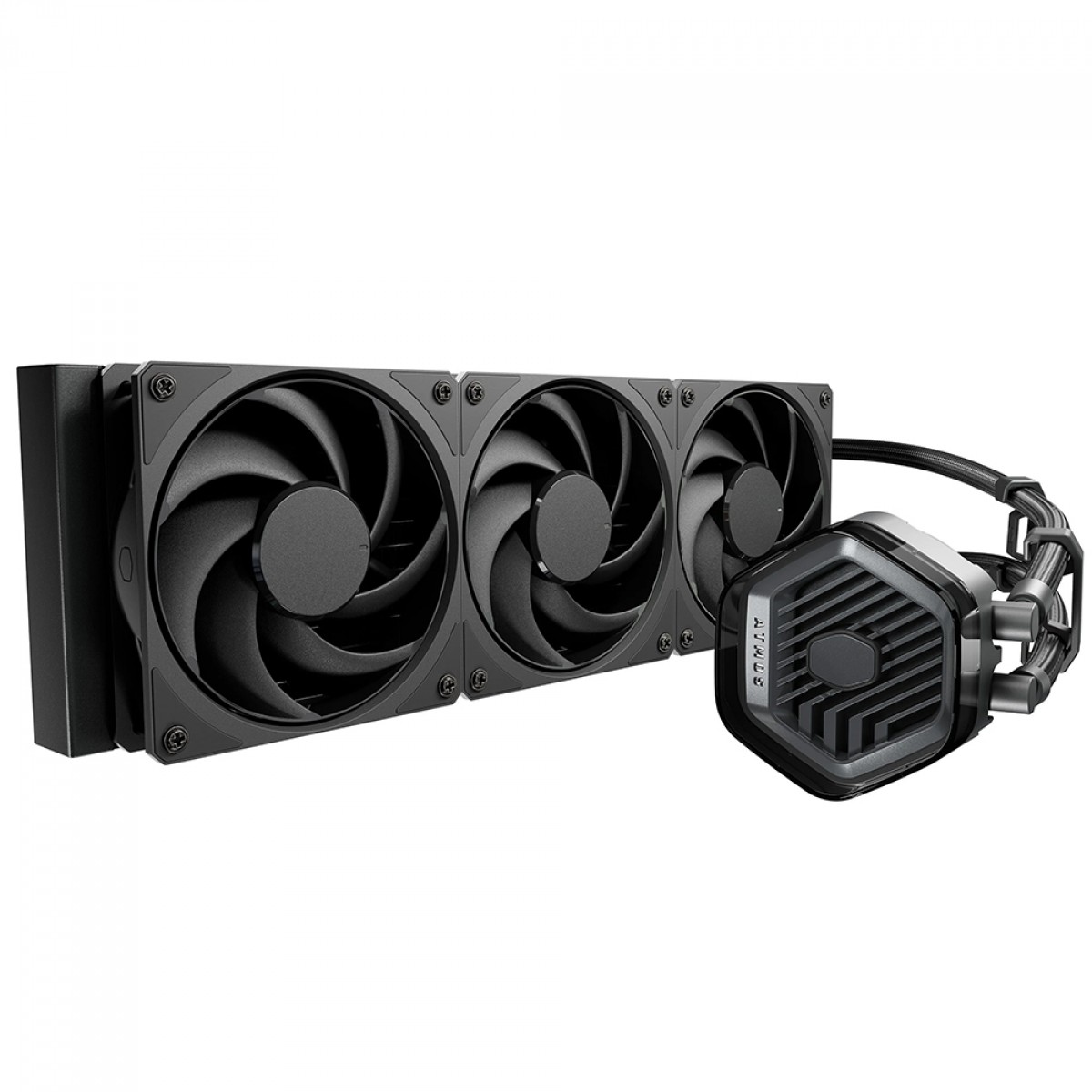 Water Cooler Cooler Master MasterLiquid 360 Atmos Stealth, 360mm, Intel-AMD, Preto, MLX-D36M-A24PK-R1