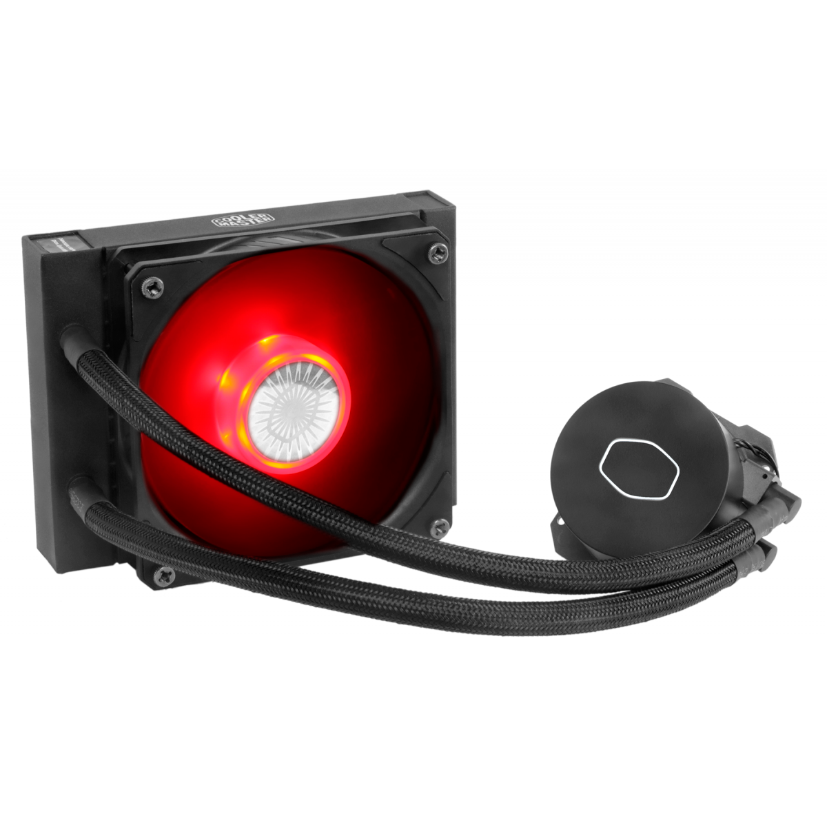 Water Cooler Cooler Master Masterliquid ML120L V2 Red, 120mm, Intel-AMD, MLW-D12M-A18PR-R2