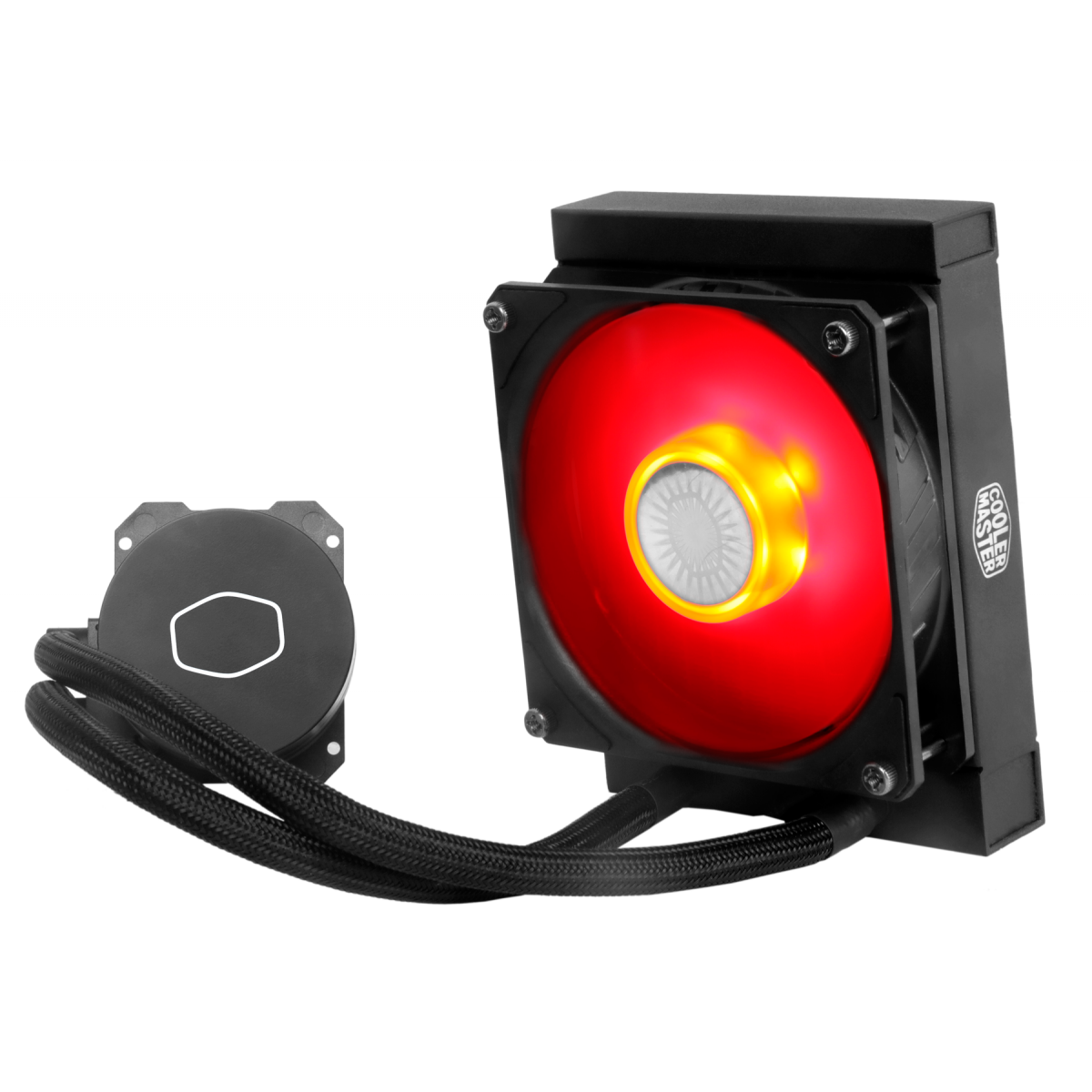 Water Cooler Cooler Master Masterliquid ML120L V2 Red, 120mm, Intel-AMD, MLW-D12M-A18PR-R2