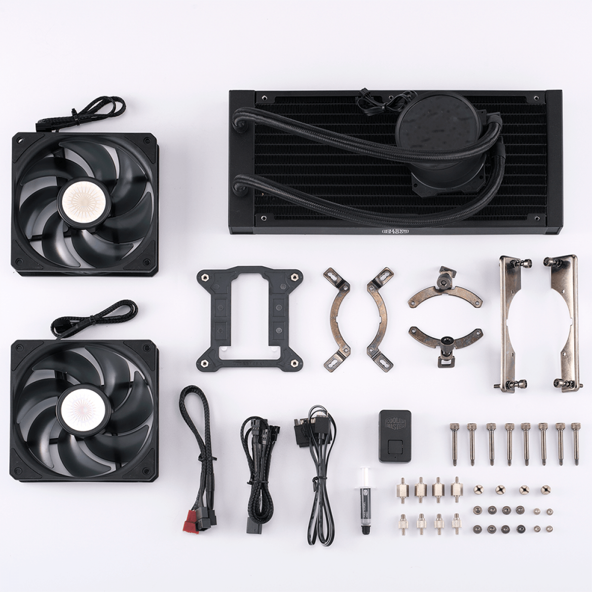 Water Cooler Cooler Master Masterliquid ML240 Mirror, 240mm, Intel-AMD, ARGB, MLX-D24M-A18PK-R1