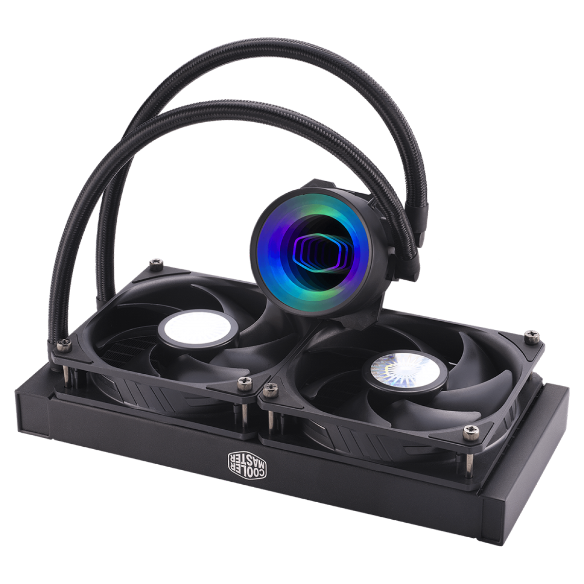 Water Cooler Cooler Master Masterliquid ML240 Mirror, 240mm, Intel-AMD, ARGB, MLX-D24M-A18PK-R1