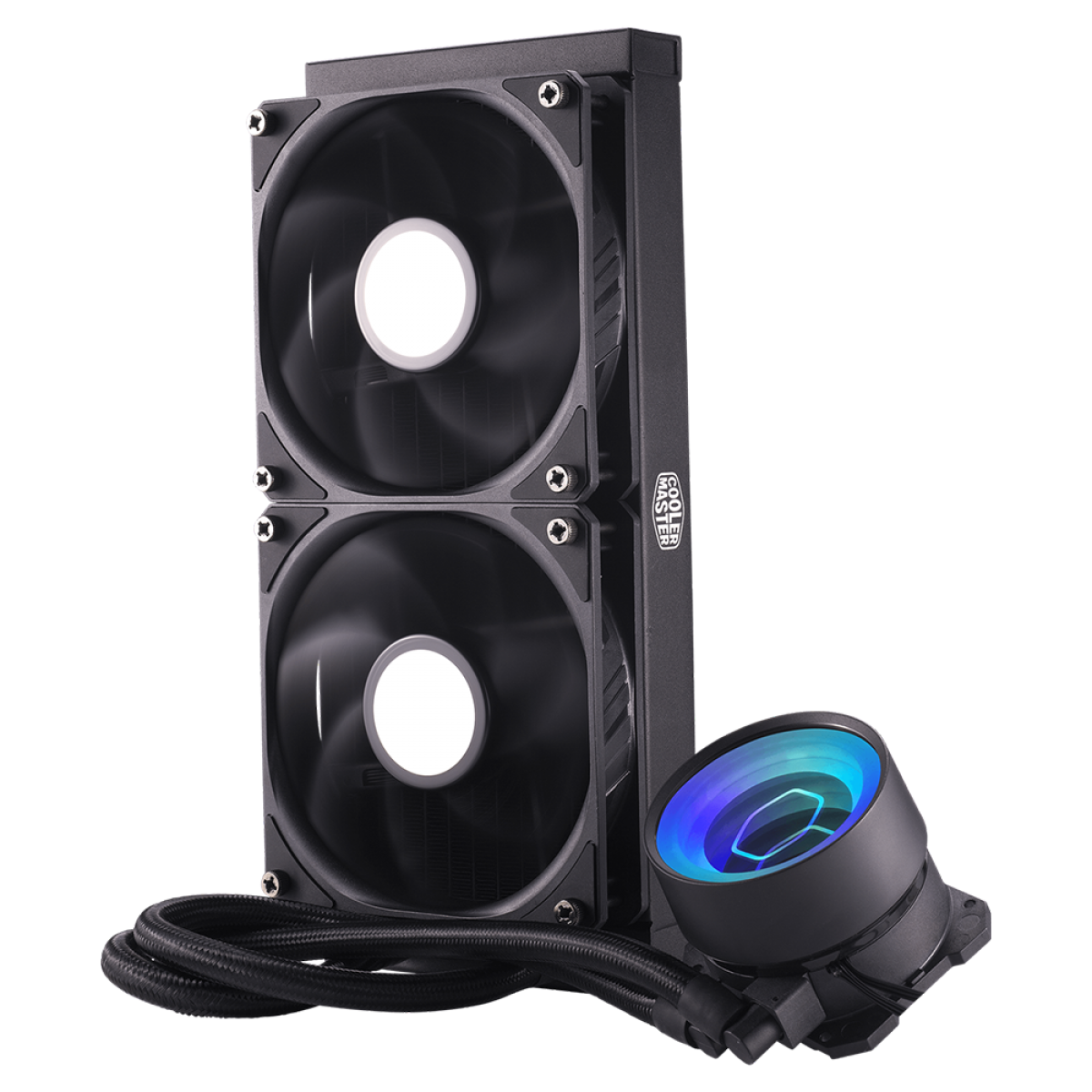 Water Cooler Cooler Master Masterliquid ML240 Mirror, 240mm, Intel-AMD, ARGB, MLX-D24M-A18PK-R1