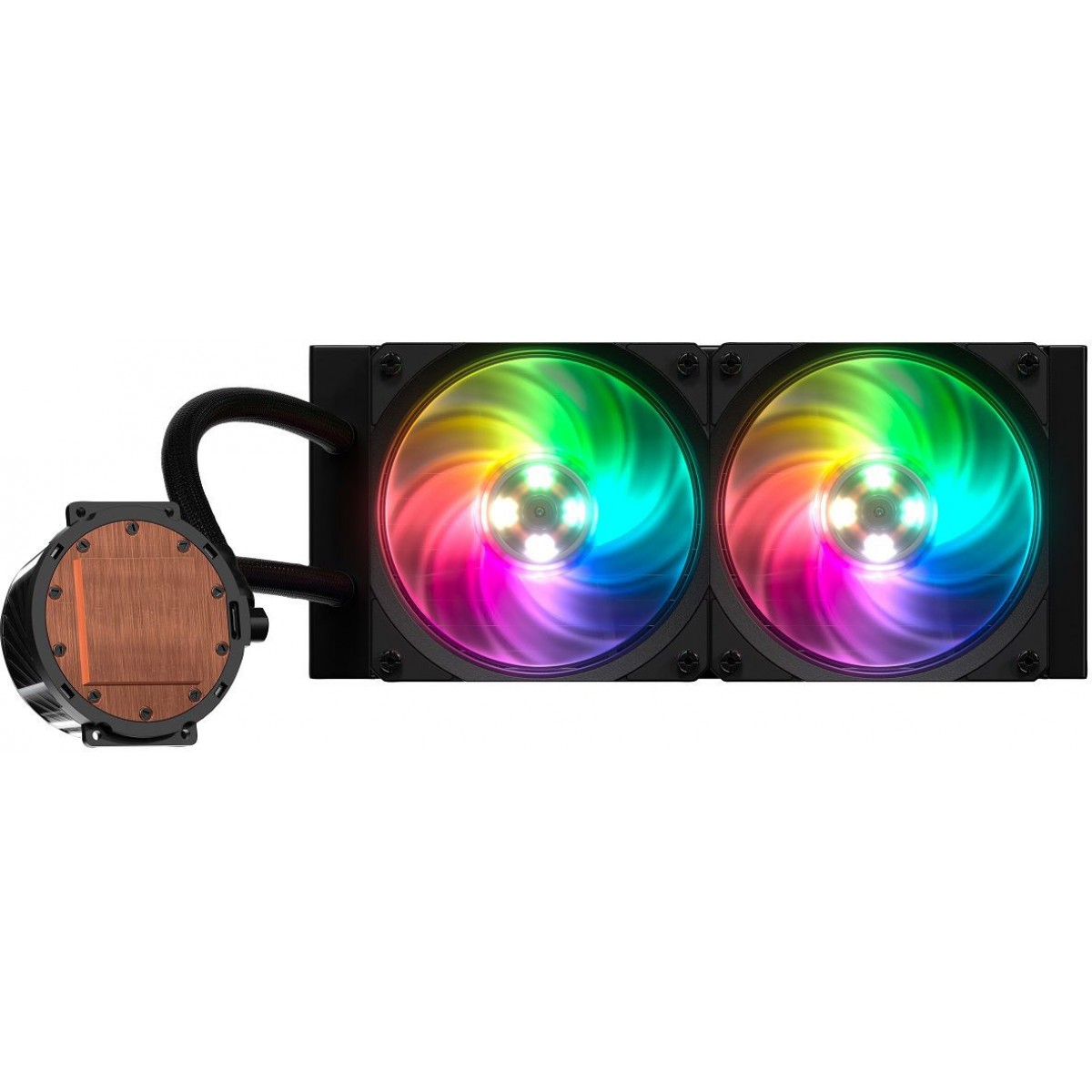 Water Cooler Cooler Master MasterLiquid ML240P Mirage, RGB 240mm, Intel-AMD, MLY-D24M-A20PA-R1