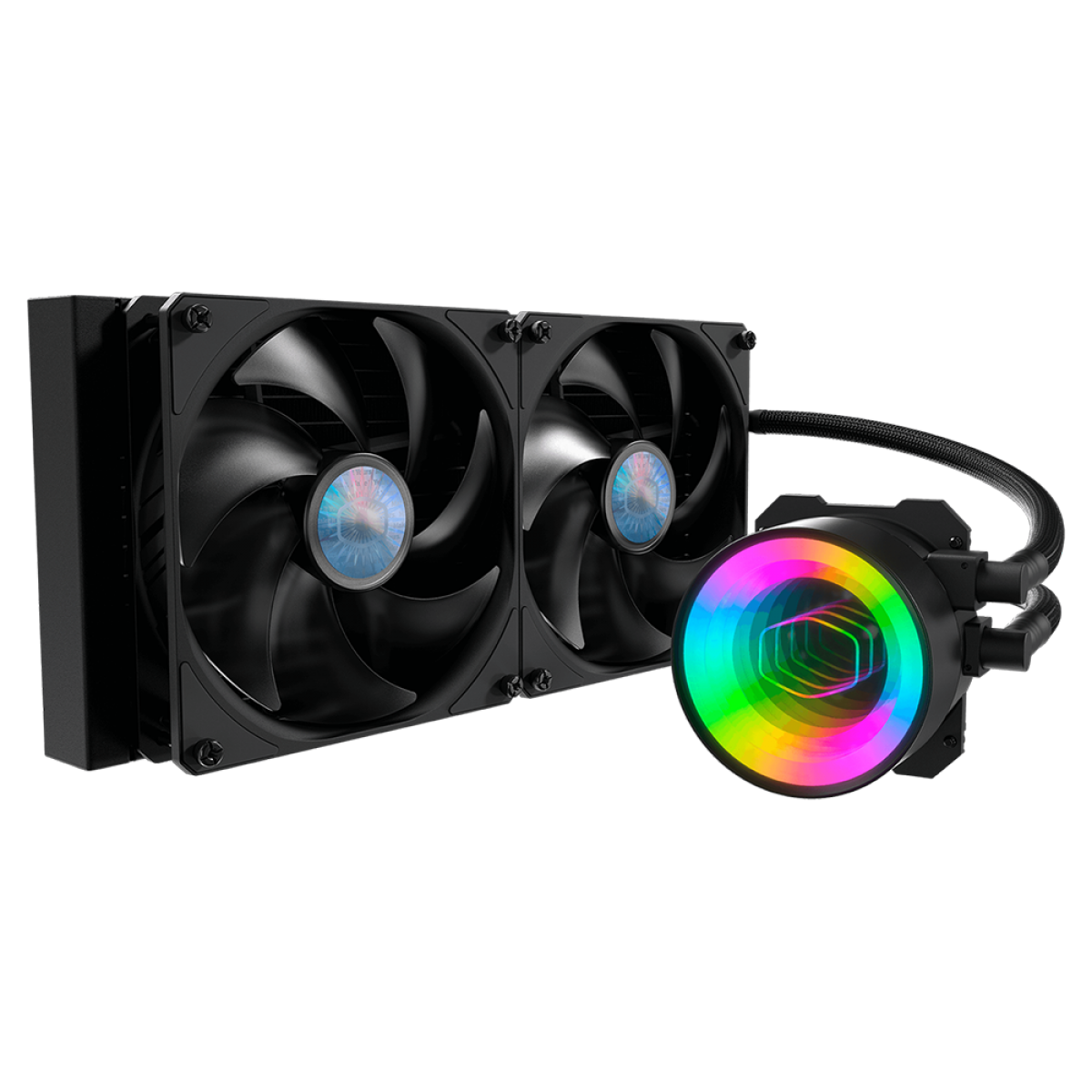 Water Cooler Cooler Master Masterliquid ML280 Mirror, 280mm, Intel-AMD, ARGB, MLX-D28M-A14PK-R1