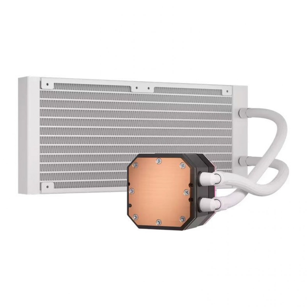 Water Cooler Corsair iCUE H100i Elite Capellix XT, RGB, 240mm, Intel-AMD, White, CW-9060072-WW