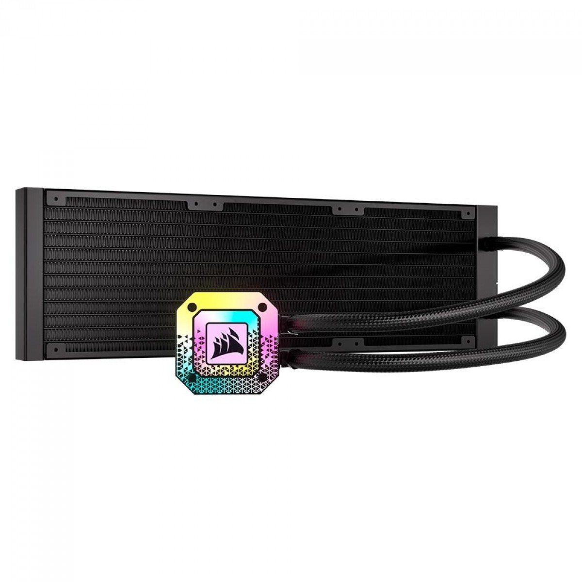 Water Cooler Corsair iCUE H150i Elite Capellix XT, RGB, 360mm, Intel-AMD, Black, CW-9060073-WW