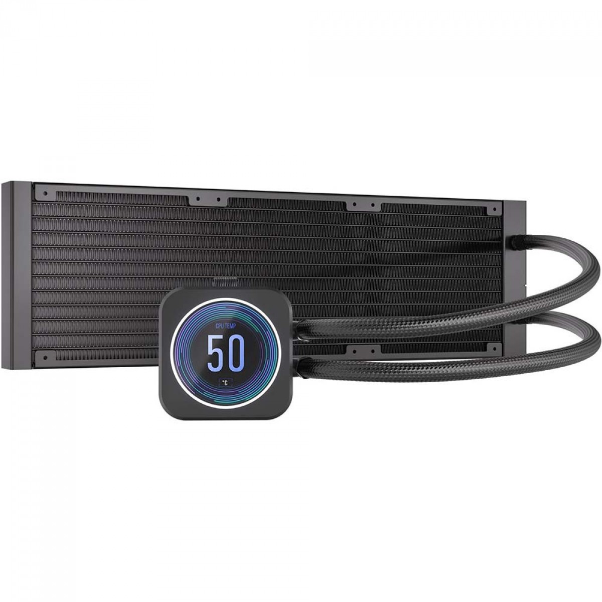 Water Cooler Corsair, iCue H150i Elite LCD XT, RGB, 360mm, Intel-AMD, CW-9060075-WW