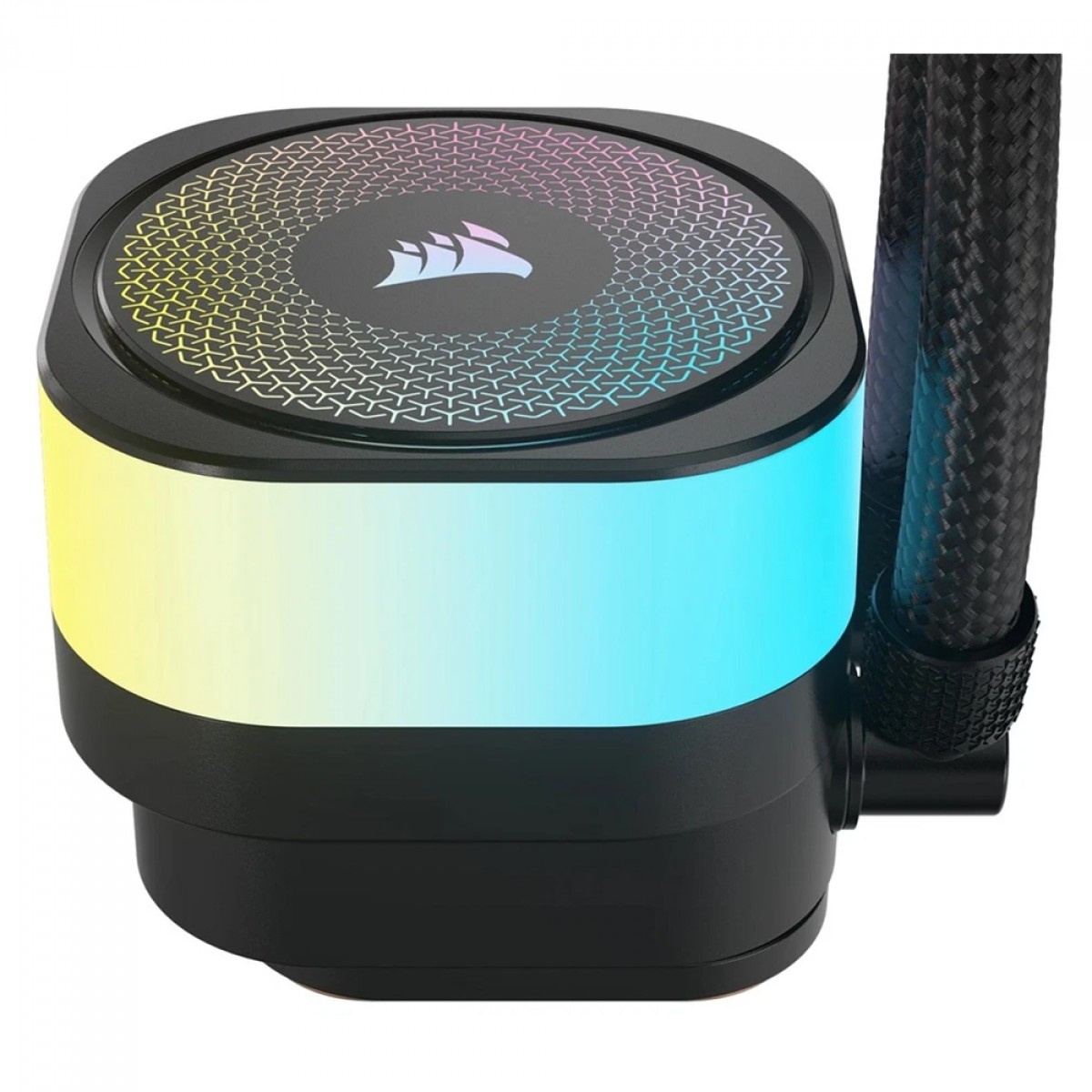Water Cooler Corsair iCUE LINK Titan 240 RX, RGB, 240mm, Intel-AMD, PWM, Preto, CW-9061016-WW