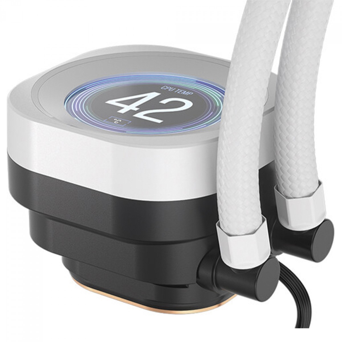 Water Cooler Corsair Nautilus RS, 360mm, Display LCD, PWM, Intel-AMD, Branco, CW-9061034-WW