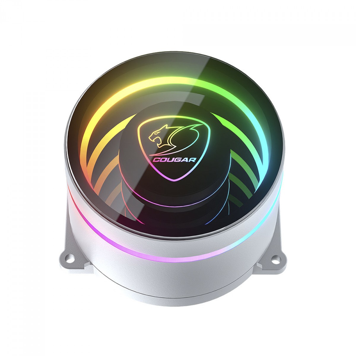 Water Cooler Cougar Poseidon Elite ARGB, 240mm, Intel-AMD, White, 3MPSD240.0002