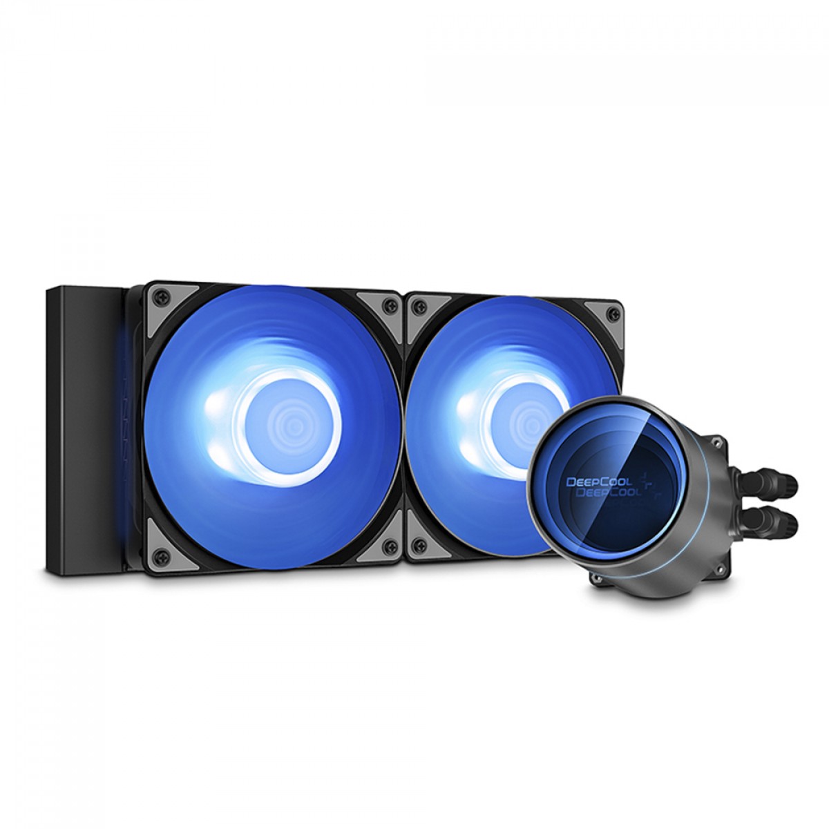 Water Cooler DeepCool Castle 240EX A-RGB, 240mm, ARGB, Intel-AMD, Black, DP-GS-H12W-CSL240EX-AR