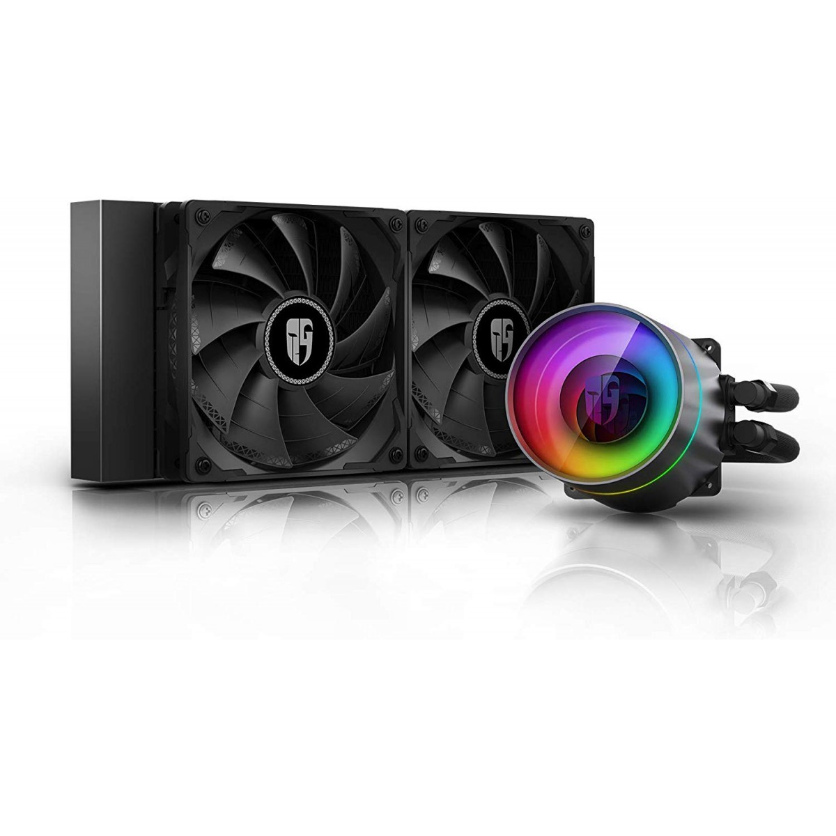 Water Cooler DeepCool Castle 240EX, RGB 240mm, Intel-AMD, DP-GS-H12-CSL240EX