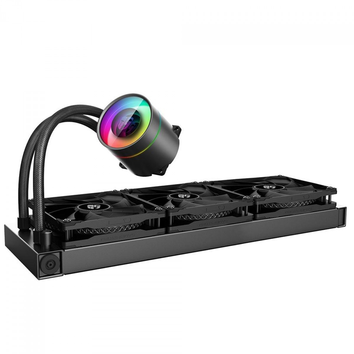 Water Cooler DeepCool Castle 360EX, RGB 360mm, Intel-AMD, DP-GS-H12-CSL360EX