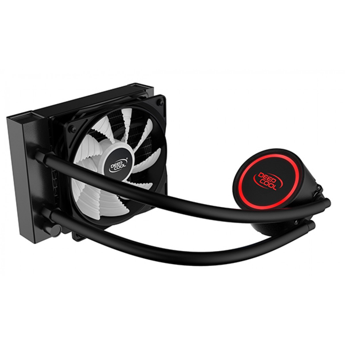 Water Cooler DeepCool Gammaxx L120T, LED Red 120mm, Intel-AMD, DP-H12RF-GL120TR
