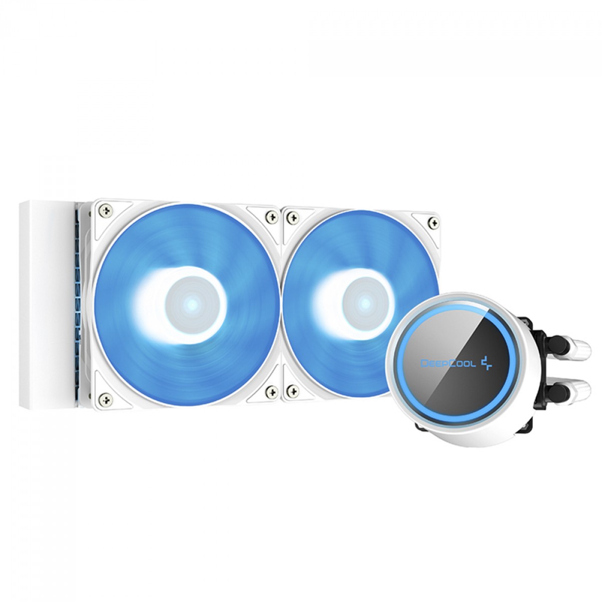 Water Cooler DeepCool Gammaxx L240 A-RGB WH, 240mm, ARGB, Intel-AMD, White, DP-H12CF-GL240-ARGB-WH