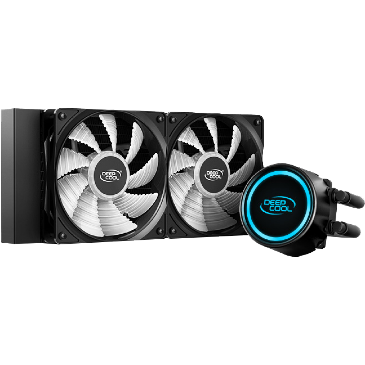 Water Cooler DeepCool Gammaxx L240T, LED Blue 240mm, Intel-AMD, DP-H12RF-GL240TB