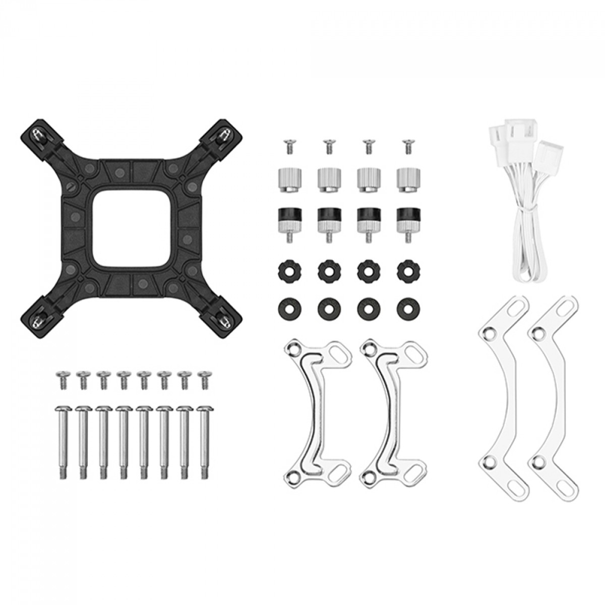 Water Cooler DeepCool LE240 V2, ARGB, 240mm, Intel-AMD, Branco, R-LE240-WHAMMN-G-2