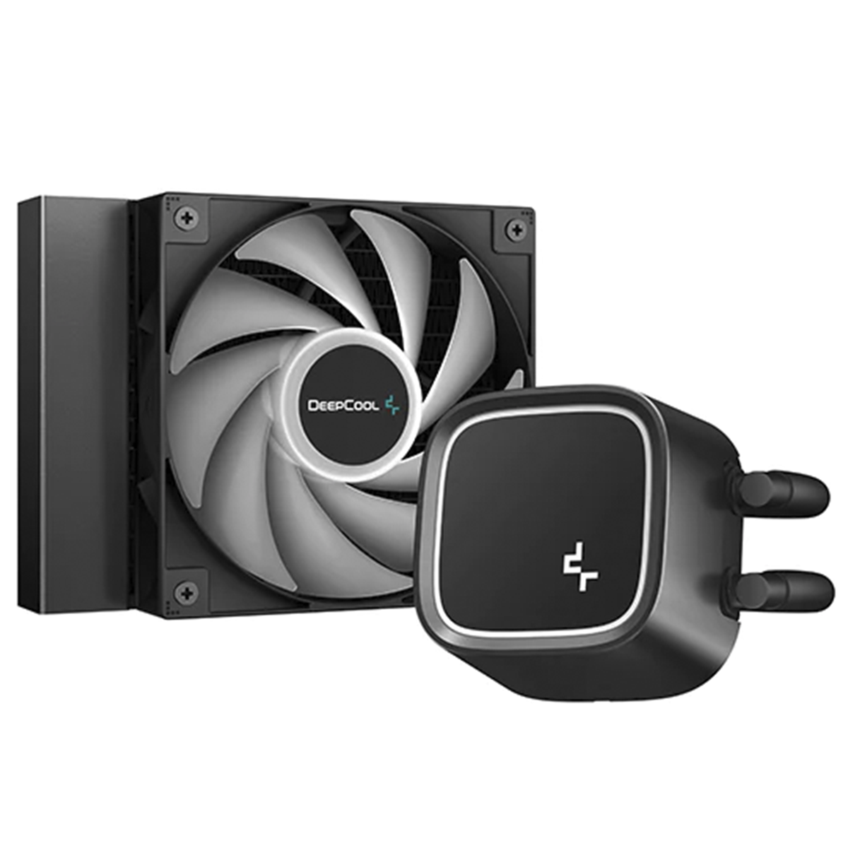 Water Cooler DeepCool LE300 Marrs, LED Green 120mm, Intel-AMD, R-LE300-BKLNMG-G-1