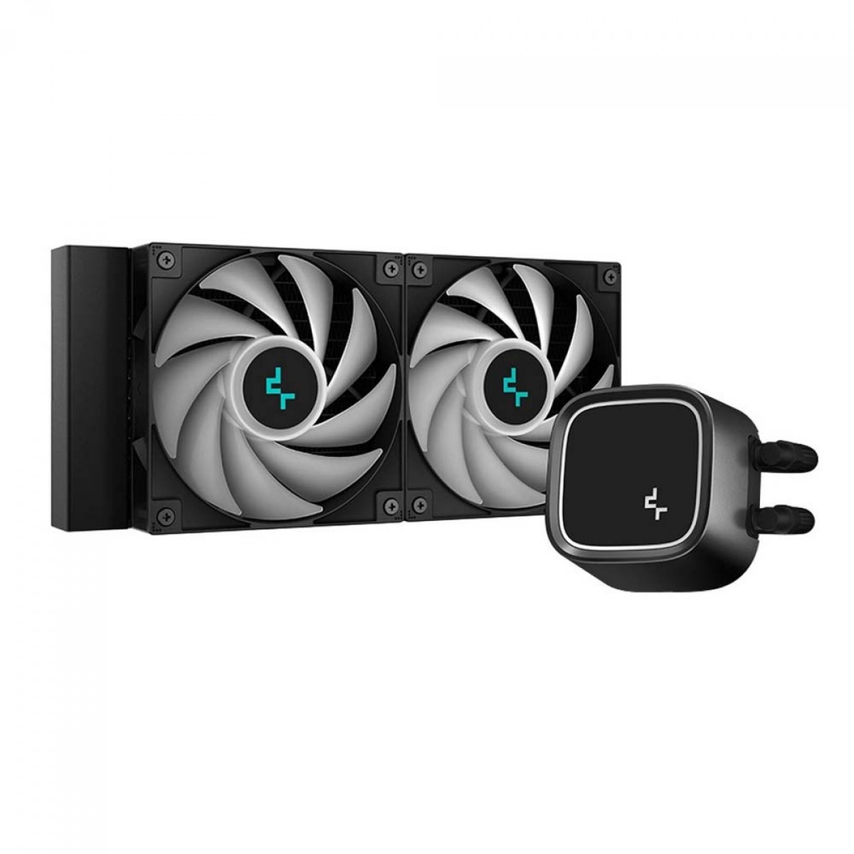 Water Cooler DeepCool LE520, ARGB, 240mm, Intel-AMD, Black, R-LE520-BKAMMN-G-1