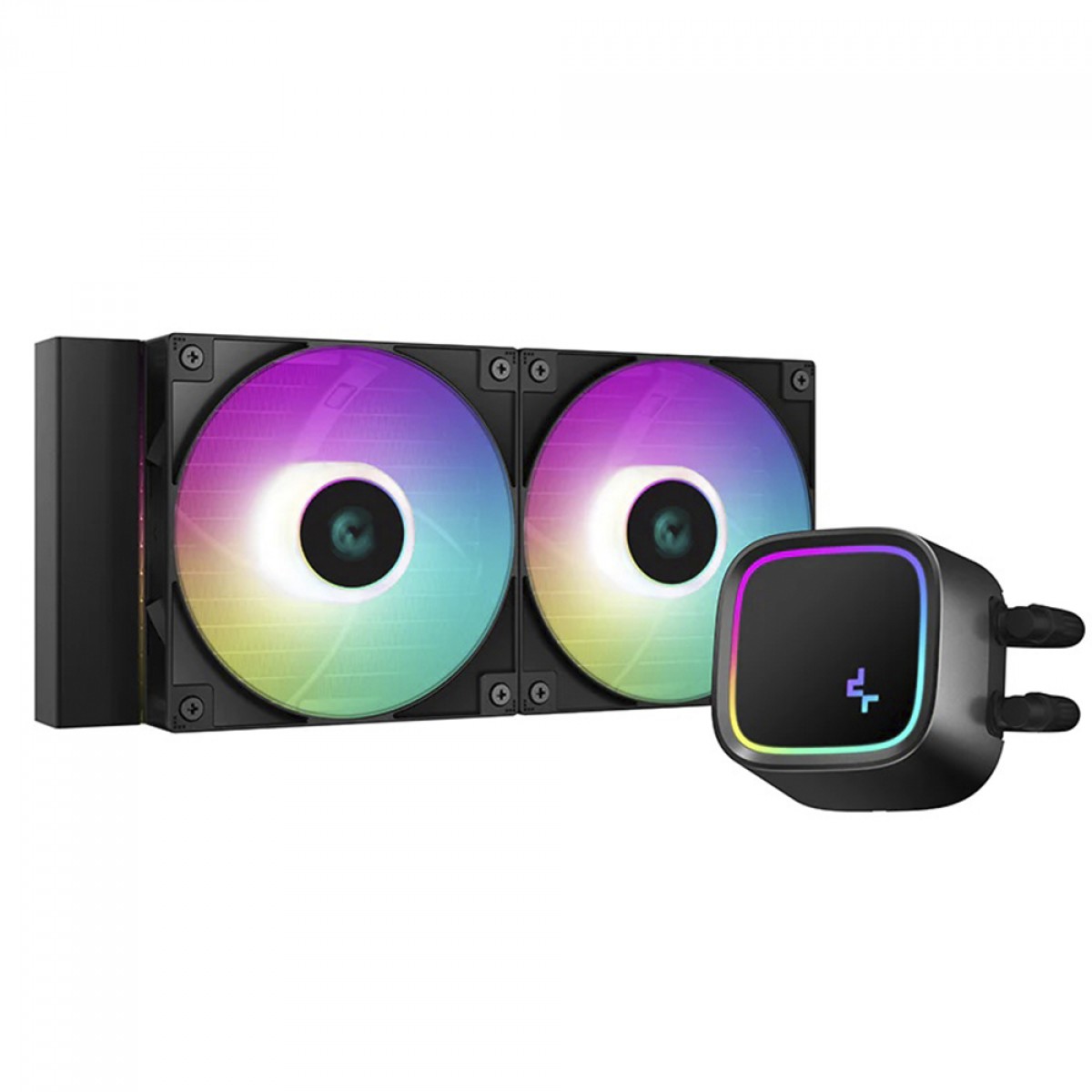 Water Cooler DeepCool LE520, ARGB, 240mm, Intel-AMD, R-LE520-BKAMMN-G-1
