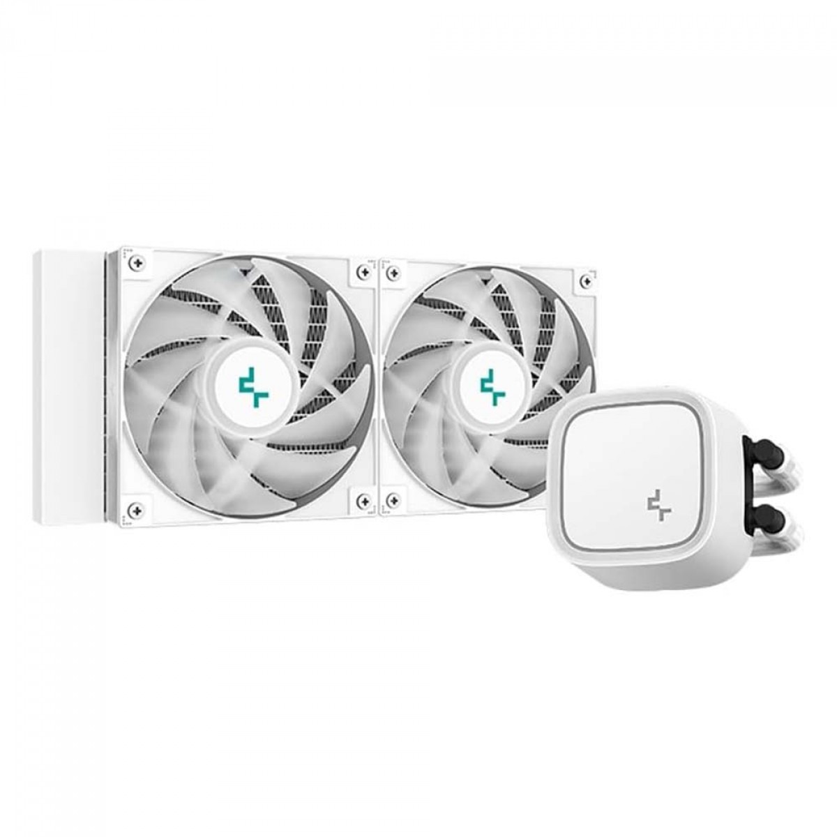 Water Cooler DeepCool LE520 WH, ARGB, 240mm, Intel-AMD, R-LE520