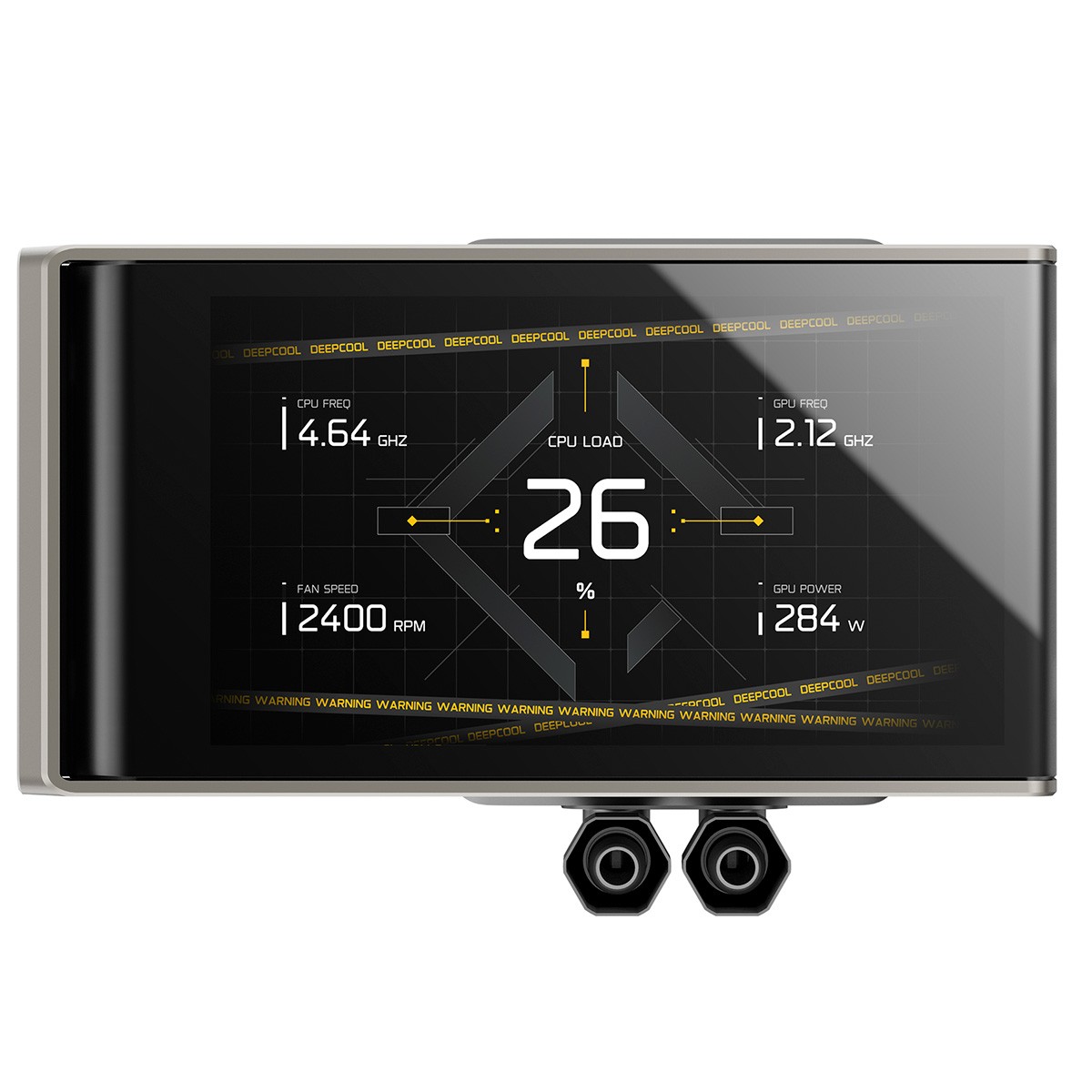 Water Cooler DeepCool LT360 Vision, 120 mm, ARGB, Display LCD, Intel-AMD, Preto, LT360VISION-BKAMMC-G-1